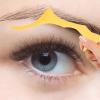 Beaupretty Eyebrow Guide Stencil Template Brow Makeup Tool for Women Easy to Use and Portable for Symmetrical Eyebrow Shapes Suitable for Skin Types view 2