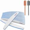 240/240 Nail Files with Fine Nail Drill Bits for Acrylic Nails view 1