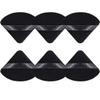 6 Piece Triangle Powder Puff Puff for Loose Powder, Soft Plush Makeup view 1