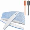 180/240 Nail Files with Fine Nail Drill Bits for Begginer Experienced view 1