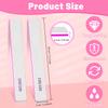 25pcs Nail Files 150 Grit, BLESWIN 150/150 Grit Nail Files, Jumbo Nail Files for Acrylic Nail, Nail Filer for Poly Nail Extension, Double-Sided Emery Board Nail Filer for Manicure, Pedicure view 2