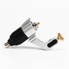 1 Pcs Of Pro Alloy Rotary Tattoo Machines Tattoo Motor Machine Gun Shader Liner Silver view 1