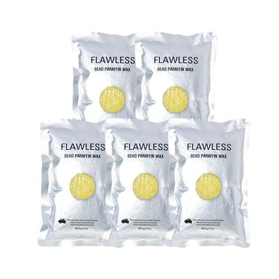 [Haeyo] Haeyo Bead Paraffin Wax 1Box (5ea), Paraffin Bath Wax for Hand and Foot, Non-irritating, Wide Selection, Improve Skin Condition and Elasticity, Safe and Comfortable (Orange)