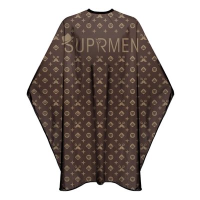 Barber Capes for Men Professional Haircut Capes with Snaps Salon Capes for Stylist -63"*56"(Brown)