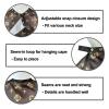 Barber Capes for Men Professional Haircut Capes with Snaps Salon Capes for Stylist -63"*56"(Brown) view 3