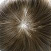 Healthlif Men's Toupee - Super Thin Skin, V-Looped Hair System, Poly Remy Human Hair, 8x10, 100% Density, #410#4 MEDIUM BROWN+10% GREY view 4