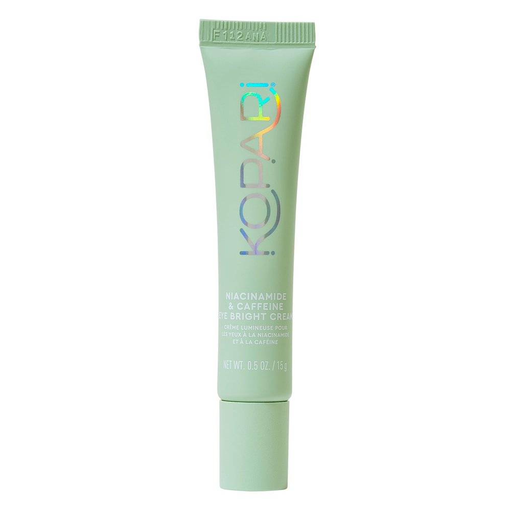 Kopari Niacinamide & Caffeine Eye Bright Cream, Fade Dark Circles & Reduce Puffiness, Tightens & Smooths Appearance of Wrinkles, 0.5 oz