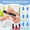 100/150 Nail Files with Fine Nail Drill Bits for Gel Nails view 4