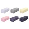 1pcs 190x80cm Bedskirt ONLY Solid Beauty Salon Massage Table Bed Sheet Bedspread Massage Sheet SPA Bed Full Cover with Hole (Grey) view 2