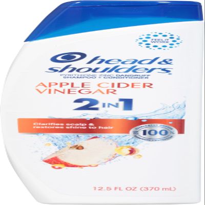 Head & Shoulders, 2 in 1 Apple Cider Vinegar Shampoo + Conditioner, 12.5 Fl Oz