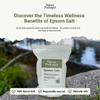 Nature Packaged Epsom Salt (48oz) - Direct from The Shore of The Dead Sea - Organic Salt as Body Scrubs, Bath Salt, and Foot Bath Soak 2 Packs view 3