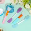 Face Mask Applicator,4 Pcs Silicone Face Mask Brush Reusable Facial Brushes Applicator for Applying Skin Care Products Skincare Supplies Tool for Face Mask Eye Mask Body Lotion view 3