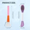 Face Mask Applicator,4 Pcs Silicone Face Mask Brush Reusable Facial Brushes Applicator for Applying Skin Care Products Skincare Supplies Tool for Face Mask Eye Mask Body Lotion view 4