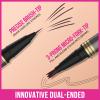 iMethod Microblading Eyebrow Pencil - Brow Pencil 2-in-1 Dual-Ended Eyebrow Pen with 3-Prong Micro-Fork-Tip Applicator and Precise Brush-Tip Create Natural-Looking Brows, Stay on All Day, Light Brown view 4