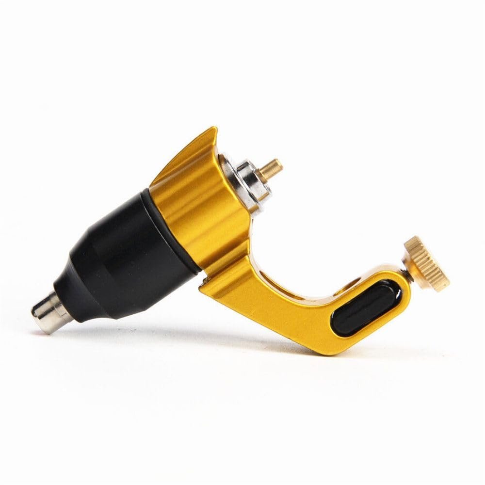 1 Pcs Of Professional Alloy Rotary Tattoo Machine Tattoo Machine Gun Shader Liner Gold