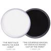 Blue Squid Face Paint Water Based Single Cake Professional Face & Body Paint - Water Activated, Kids Adults Face Painting for Costume, Halloween Makeup, Cosplay - Classic Black & White Face Paint 30g view 2