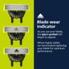 Philips Norelco OneBlade 360 Blades, Genuine Replacement Blades for OneBlade Electric Shaver and Trimmer, Durable Stainless Steel, Trim, Edge and Shave, 3 Pack, QP430/80 view 3