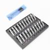 22 Pcs Of 304 Stainless Steel Tattoo Nozzle Tips Needle Tube Kit Supply With Brush view 1