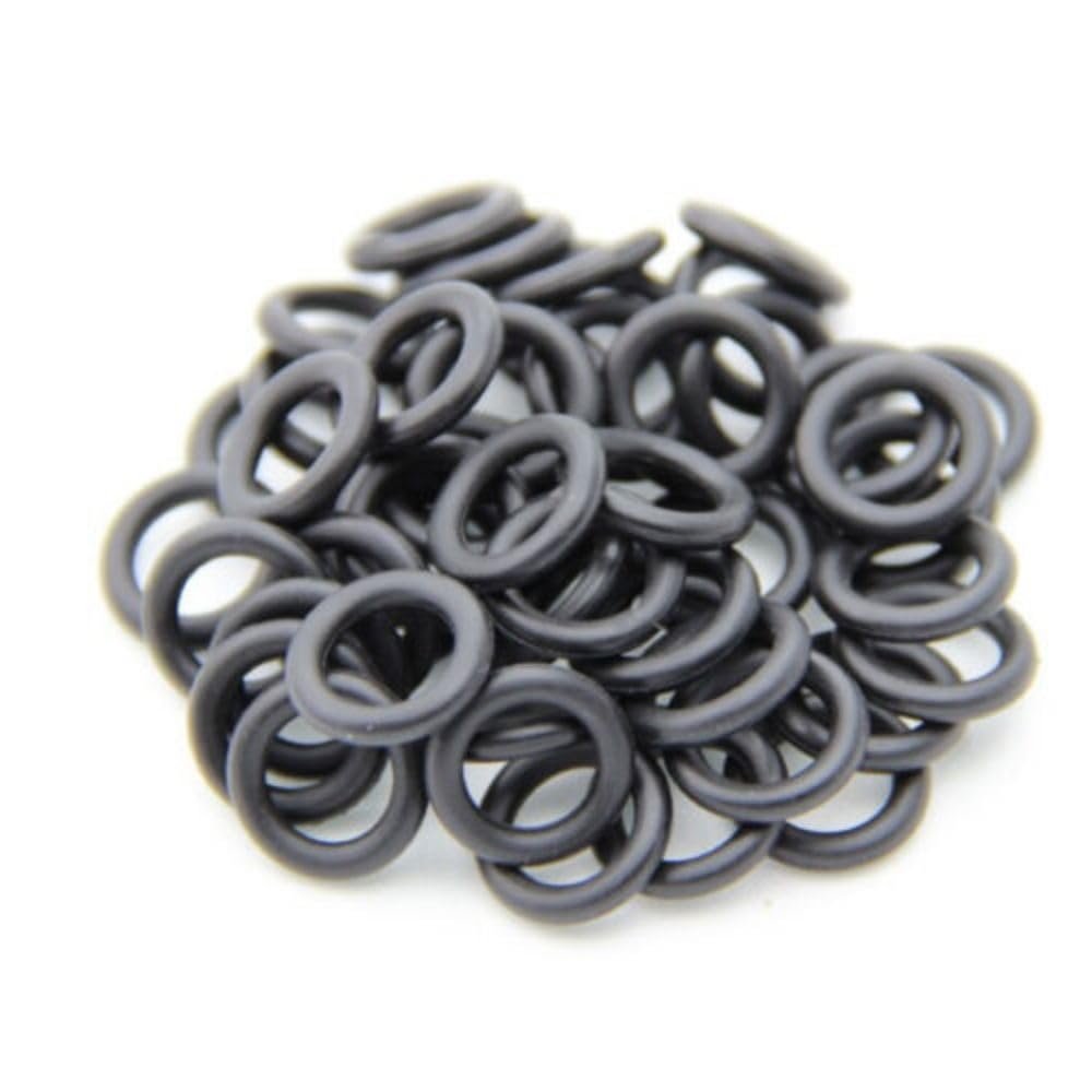 200 Pcs Of Tattoo Machine Rubber Accessories Damping O-rings Black