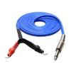 1 Pcs Of Blue 2.4M 8' FT Silicone Power Supply Clip Cord For Tattoo Machine view 1