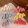 Big Waves Hair Clip,Acetate Claw Clip for Women,Women Hair Accessories,Pack of 2,Brown view 4