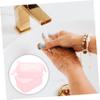 Beaupretty 2pcs Double Nail Soak Bowl for Manicure Premium Nail Soaking Bowls for Home Salon Use Stylish Transparent view 4