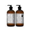GARRISON+HOME - Introducing the Power-Packed 2-Pack Reusable Glass Bottle Hand Soaps - Enriched with Vibrant Lemon Verbena and Infused Essential Oil Blend - 16 fl oz Each! view 2