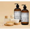 GARRISON+HOME - Introducing the Power-Packed 2-Pack Reusable Glass Bottle Hand Soaps - Enriched with Vibrant Lemon Verbena and Infused Essential Oil Blend - 16 fl oz Each! view 3