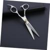 LALAFINA 3pcs Hair Cutting Scissors Professional Barber Scissors Stainless Steel Hair Shears for Salon Home Use Edge view 2