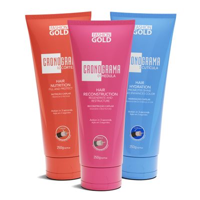 CRONOGRAMA CAPILAR, 3-SECOND HAIR FIX, Hair Mask for Damaged Hair, Deep Conditioning Hair Mask, Tratamiento para Cabello Seco y Maltratado, Deep Conditioner for Dry Damaged Hair, Frizz-Free