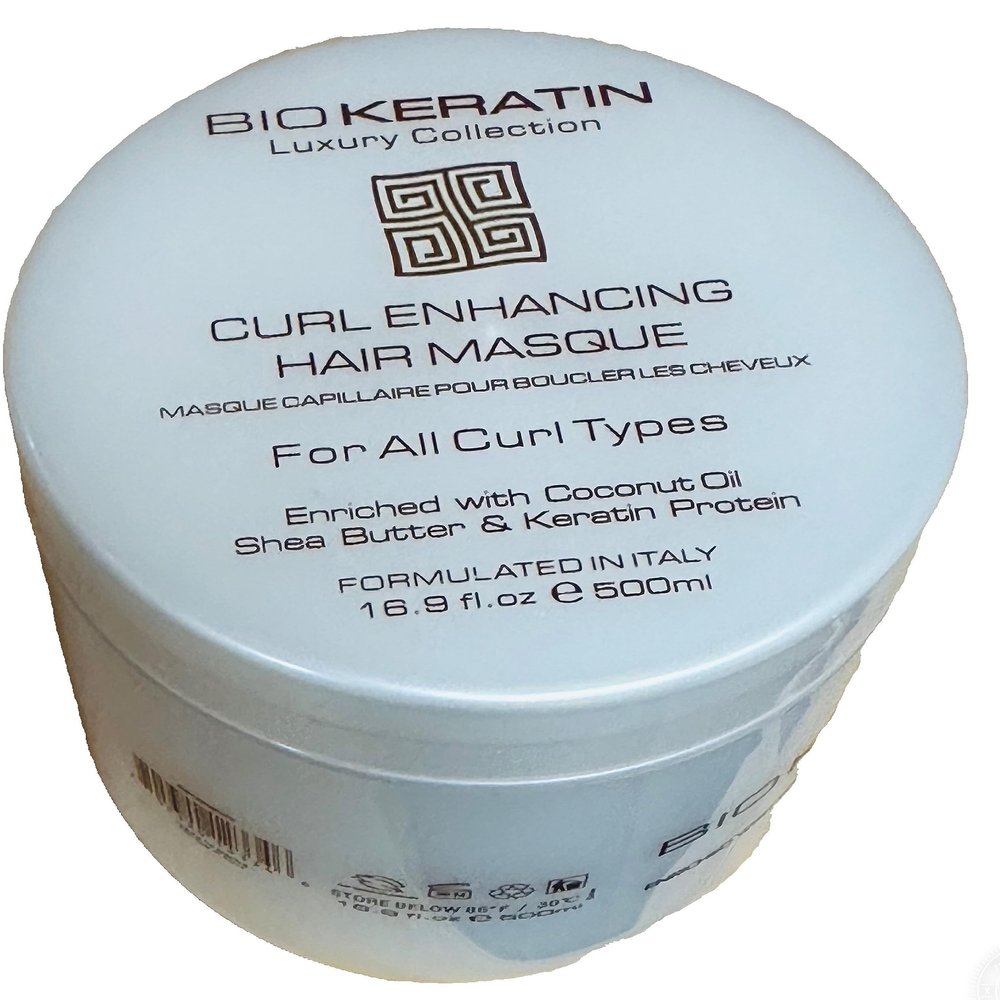 Bio Keratin Luxury Collection Curl Enhancing Hair Masque, 16.9 fl.oz. (500 ml)