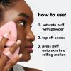 e.l.f. Halo Glow Powder Puff, Soft, Reusable Powder Puff For Applying Loose Or Pressed Powders, Easily Conforms To The Face, Vegan & Cruelty-free view 4