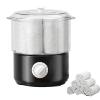 Towel Steamer Spa Facial Skin Moisturizing Tool Electric Hot Towels Warmer Foe Salon Shaving Barber Timing Function Fast Heating Towel Cabinet,White,23 * 20.5cm view 1