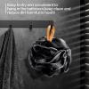 Fishent Loofah Bath Sponge Shower Loofahs, 4 Pack Soft Loofa Exfoliating Body Scrubber Mesh Shower Puff Pouf Ball Luffa for Men and Women(50g/pcs) (Black) view 4