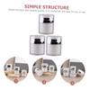 FRCOLOR 6pcs Airless Lotion Pump Jars Cream Storage Containers for Travel Moisturizers and Skin Care Products Lightweight and Compact Design view 2