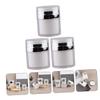 FRCOLOR 6pcs Airless Lotion Pump Jars Cream Storage Containers for Travel Moisturizers and Skin Care Products Lightweight and Compact Design view 3