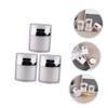 FRCOLOR 6pcs Airless Lotion Pump Jars Cream Storage Containers for Travel Moisturizers and Skin Care Products Lightweight and Compact Design view 4