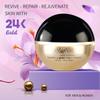 Glamzy Sparkling 24K Nano Elemental Gold Night Cream| Enriched with 24k Gold & Kashmiri Saffron|Reduces Fine Lines, Nourishes Skin, Improves Skin Firmness| (Luxury Packaging Pack of 1-50g) view 2