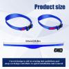 DAMLUX Silicone Haircut Band, Curved Haircut Guide Band, Silicone Fade Guide and Neckline Shaving Template, Self Hair Trimming Guide Band for Creating Skin Fade Guidelines and DIY Haircuts view 2