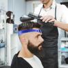 DAMLUX Silicone Haircut Band, Curved Haircut Guide Band, Silicone Fade Guide and Neckline Shaving Template, Self Hair Trimming Guide Band for Creating Skin Fade Guidelines and DIY Haircuts view 4