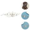 Beaupretty Bridal Hair Comb Rhinestone and Elegant Side Hair Accessory for Weddings Comfortable and Secure Fit for Special Occasions and Photoshoots view 2