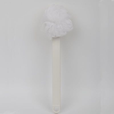 Bathroom Soft bristles Shower Brush with Bath Ball on Both Sides, Bath Brush with Long Handle, Bath Massage Brush, Back scrubbing Bath Artifact 
