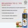 Buddha Natural Grey Hair Beard Wash - Ayush Certified - Chemical-Free, No Side-Effects - Restores Natural Black Beard Hair & Gives Softer, Shiny, Thicker Beard (120 Ml (Pack Of 1)) view 2