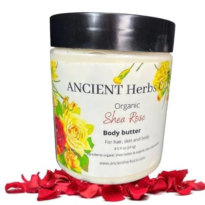 Ancient Herbs Co. Rose Whipped Shea body butter