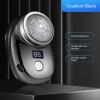Mini Electric Shaver Compact Portable car Intelligent Digital Display USB Charging Men pogonotomy view 4