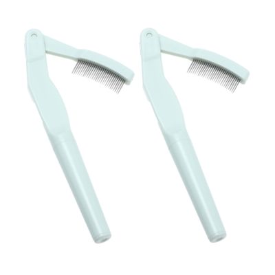 FRCOLOR 2pcs Eyelash Comb Handle Eyelash Shaper Eyebrow Brush Ergonomic Design for Mascara Guarding Travel-friendly Makeup Tool for Women