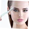 FRCOLOR 2pcs Eyelash Comb Handle Eyelash Shaper Eyebrow Brush Ergonomic Design for Mascara Guarding Travel-friendly Makeup Tool for Women view 2