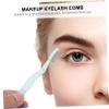 FRCOLOR 2pcs Eyelash Comb Handle Eyelash Shaper Eyebrow Brush Ergonomic Design for Mascara Guarding Travel-friendly Makeup Tool for Women view 4