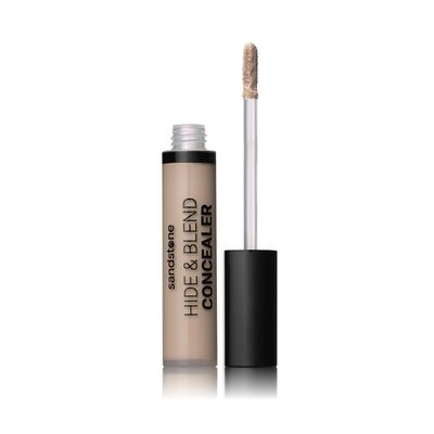 Sandstone Scandinavia Hide & Blend Concealer for sensitive skin - cover redness, under eye dark circles, pigment spots and blemishes, Hypoallergenic, Oil Free, Paraben Free