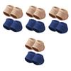 FRCOLOR 8pairs Supple Gel Heel Socks Moisturizing Protectors for Cracked Heels Comfortable Elastic Sleeves for Men and Women for and Foot Care view 1